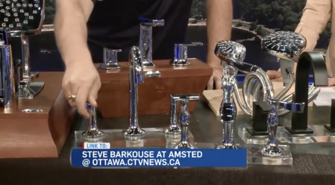 Steve Barkhouse Talks Bathroom Trends on CTV News